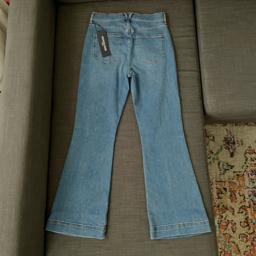 Veronica Beard Carson high rise kick flare jeans - Picture 4 of 6